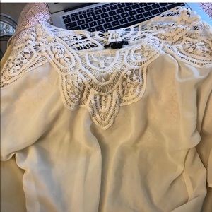 Off white blouse